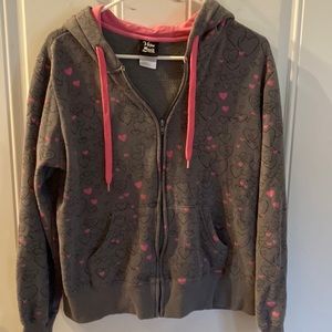 Junior’s hooded zippered jacket size XL